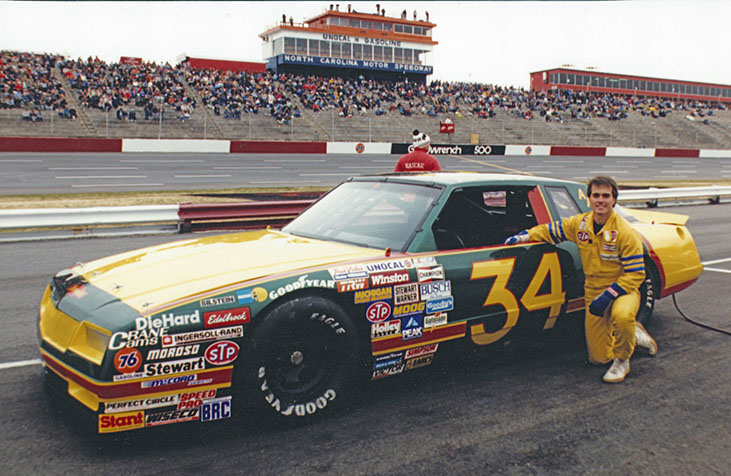 Jesse Samples Jr NASCAR Rockingham 1987 Winston Cup 34